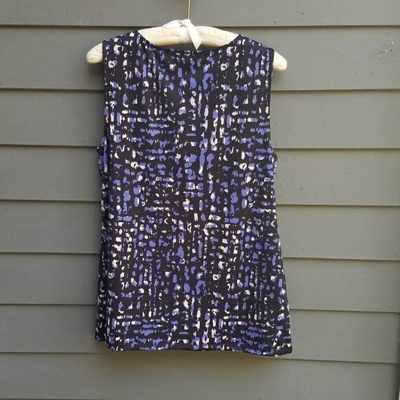 89th & Madison Blue Stretch Shell Size Large - Picture 4 of 7